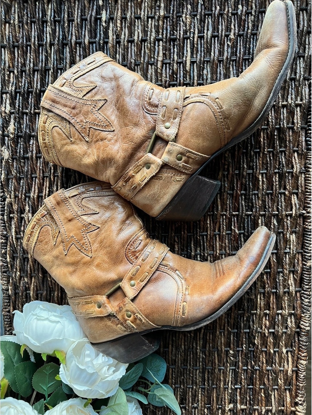 Vintage Charlie 1 Horse Western Cowboy Boots